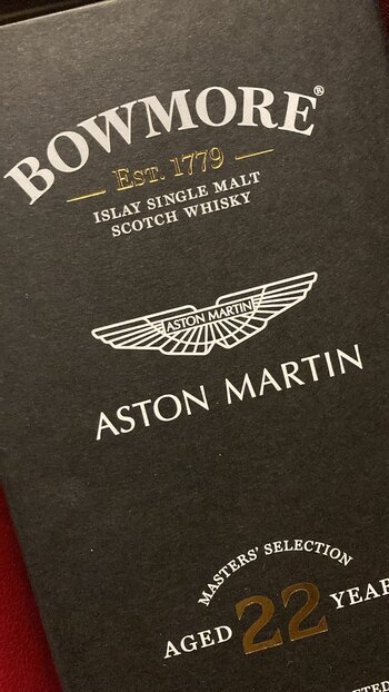 Bowmore and Aston Martin Work Together