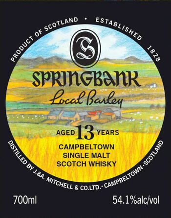 Springbank 13Y Local Barley 54.1% 2023