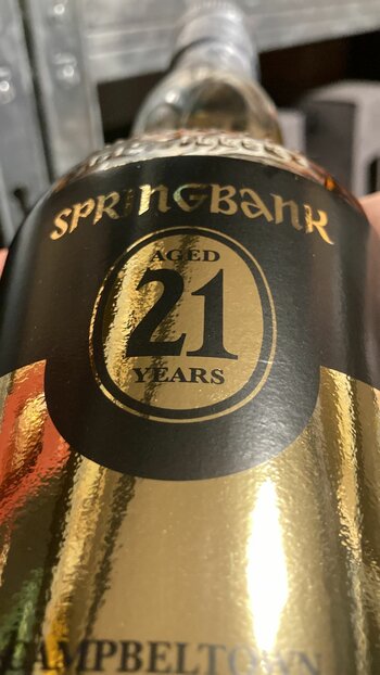 Springbank 21Y