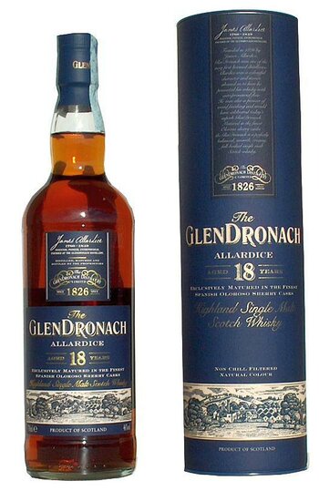 Glendronach 18 jaar Allardice