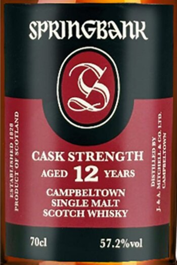Springbank 12Y Cask Strength Batch 25