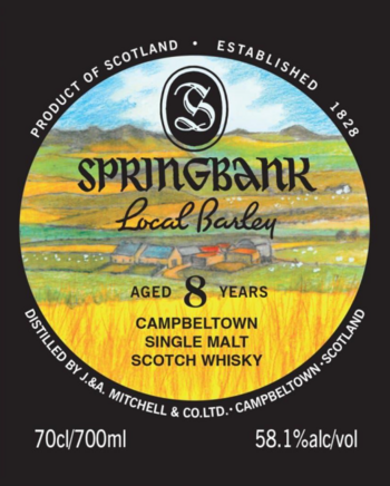 Springbank 8Y Local Barley 58.1% 2024 Springbank 8Y Local Barley 58.1% 2024
