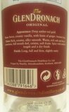 Glendronach 12Y 43.0%  Original - Highland Single Malt Scotch Whisky 2015 achter