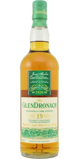 Glendronach 19y 46.0 % Madeira Cask Finish