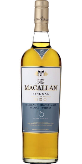 Macallan 15y  Fine Oak