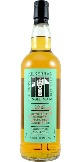 Kilkerran Work in Progress 54.1 % 7th Release Bourbon