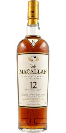 Macallan 12Y Sherry Oak 40.0 % 