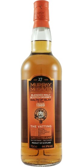 Murray McDavid 27Y Sherry Butt Finish 44.9 % 1989