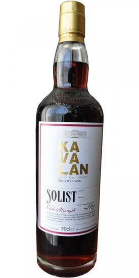 Kavalan Solist 8Y 58.6 % Oloroso Sherry Cask