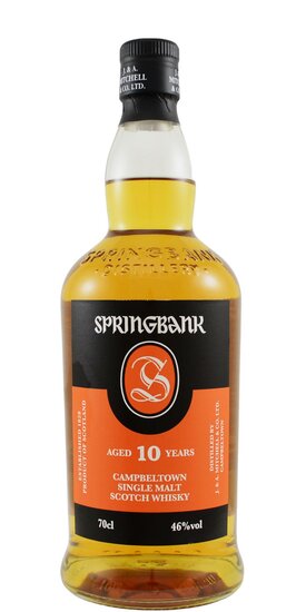 Springbank 10Y Oranje Box 46.0 % 2020