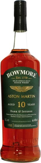 Bowmore 10Y Dark & Intense Aston Martin 40.0 % Edition 1