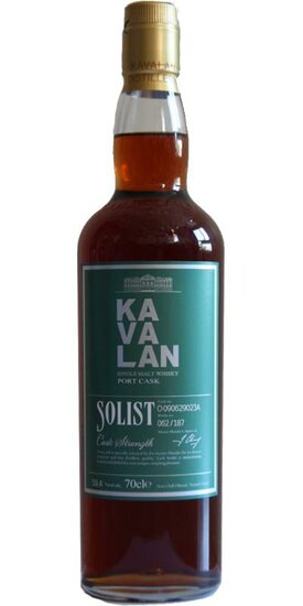 Kavalan Solist 59.4 % Port Wine Cask