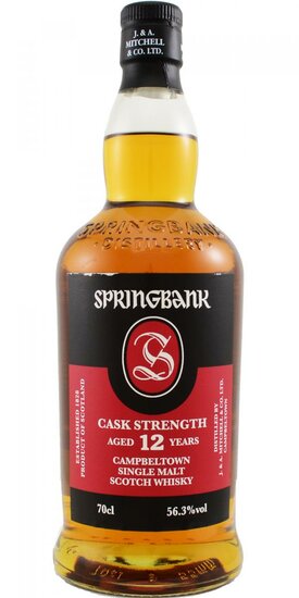 Springbank 12Y Cask Strength 56.3 % Batch 16
