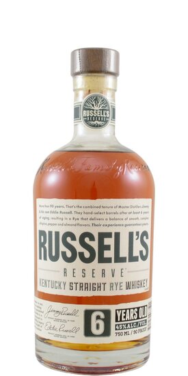 Russell's Reserve 6Y Kentucky Straight Rye Whiskey 45.0 %