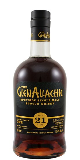 Glenallachie 21Y 51.4 % Batch Number One