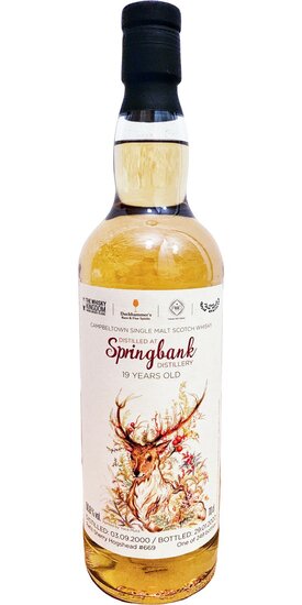Springbank 19Y The Whisky Kingdom 50.8 % 2000 