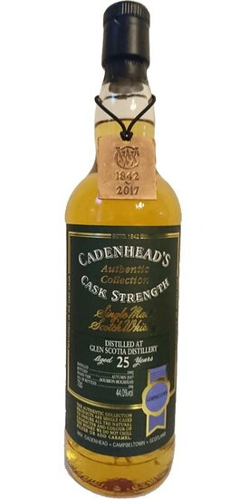 Glen Scotia 25Y Cadenhead's 44.0 % 1992