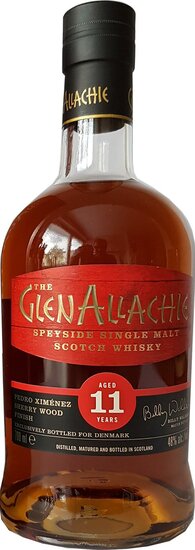 Glenallachie 11Y Professional Danish Whisky Retailers 48.0 %