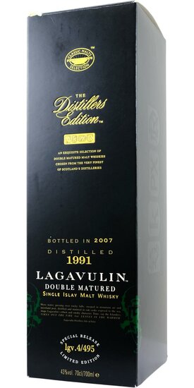 Lagavulin 1991 The Distillers Edition 4/495 43.0 % 