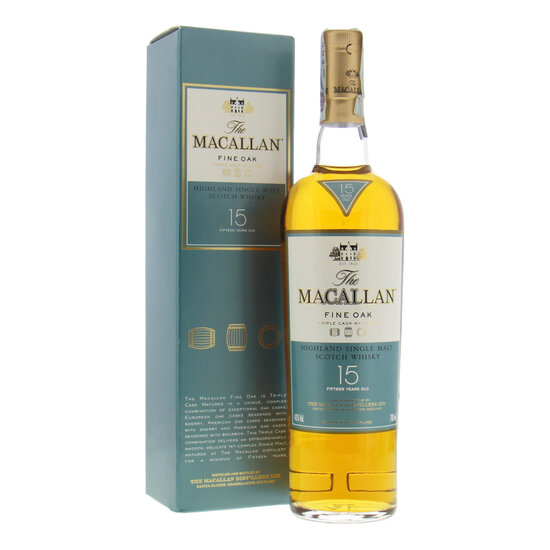 Macallan 15y 43.0 % Fine Oak