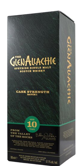 Glenallachie  Cask Strength 10Y 57.1 % Batch 1