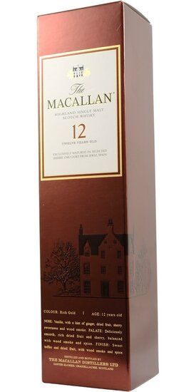 Macallan 12Y Sherry Oak 40.0 % 