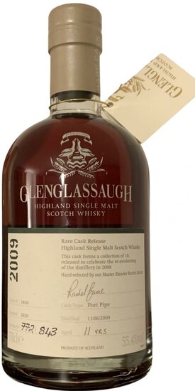 Glenglassaugh 11Y Rare Cask Release 55.4 % 2009