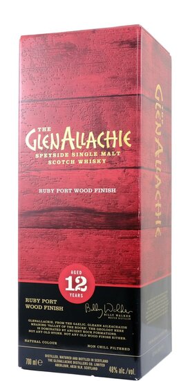 Glenallachie 12Y Ruby Port Wood Finish 48.0 %