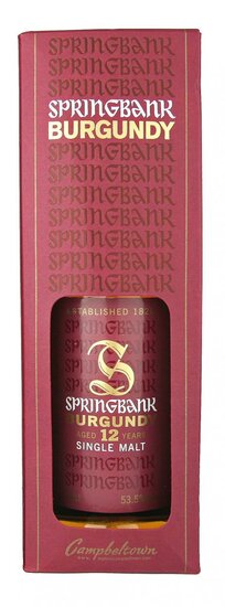 Springbank 12Y Burgundy 53.5 %
