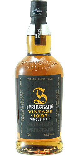 Springbank 10Y 1997 Vintage Batch No.1 55.2%
