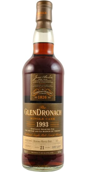 Glendronach 1993 21Y 56.4%