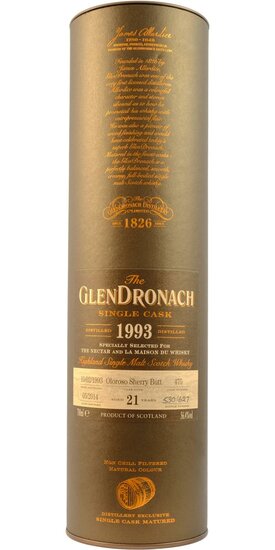Glendronach 1993 21Y 56.4%