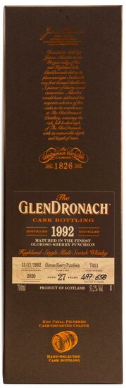 Glendronach 27Y Batch 18 1992 53.2%