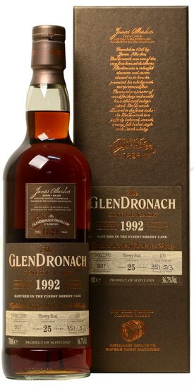 Glendronach 25Y Batch 16 1992 56.7%