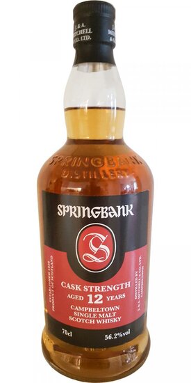 Springbank 12Y Cask Strength 56.2 % Batch 17