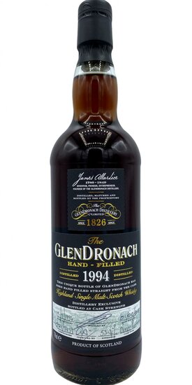 Glendronach 25Y 1994 Hand-filled 53.4%