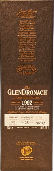 Glendronach 26Y Batch 17 1992 56.5%