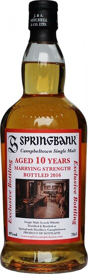 Springbank 10Y Marrying Strength 2016 49.0%