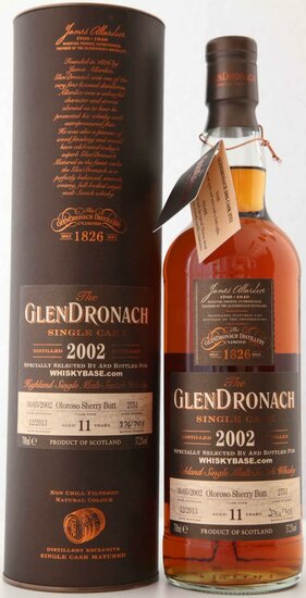 Glendronach 11Y Single Cask 2002 53.7%