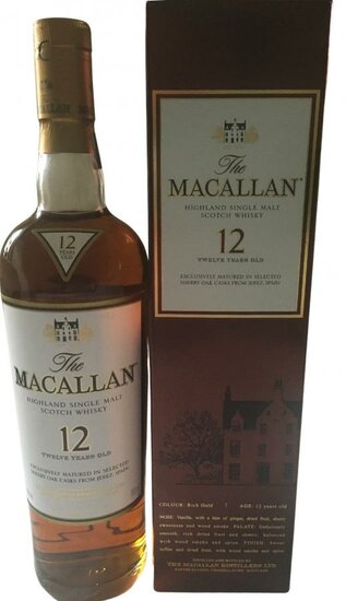 Macallan 12Y Sherry Oak 2015 40.0%