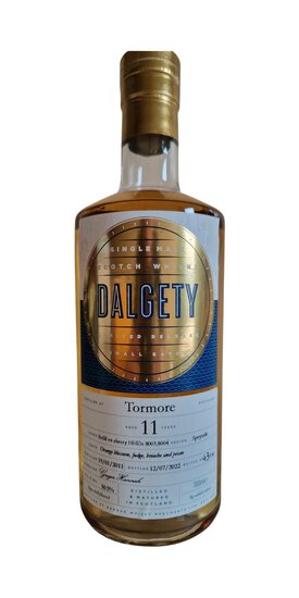 Tormore 11Y 2011 Dalgety  Hannah Whisky Merchants Ltd 50.5%