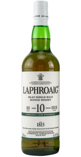 Laphroaig 10Y Cask Strength 60.1% Batch 12 