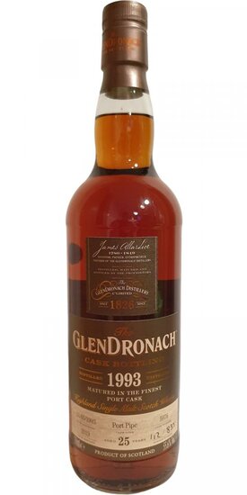 Glendronach 25Y 1993  Cask Bottling Batch 17 55.6%