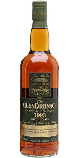 Glendronach 25Y Master Vintage 1993 48.2%