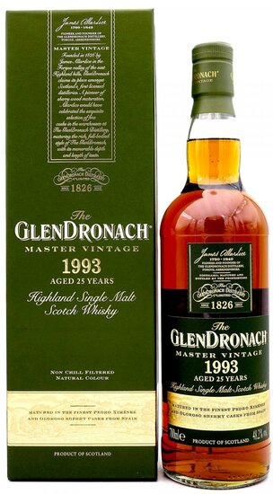 Glendronach 25Y Master Vintage 1993 48.2%