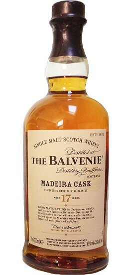 Balvenie 17Y Madeira Cask 43.0%