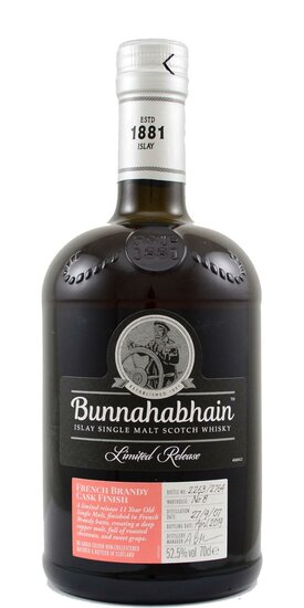 Bunnahabhain 11Y French Brandy Cask Finish 2007 52.5%