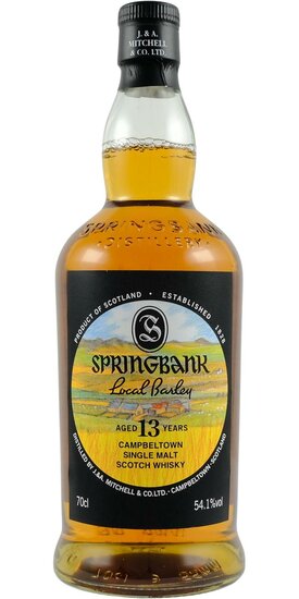 Sample 3cl Springbank Local Barley 13Y 54.1% 2023