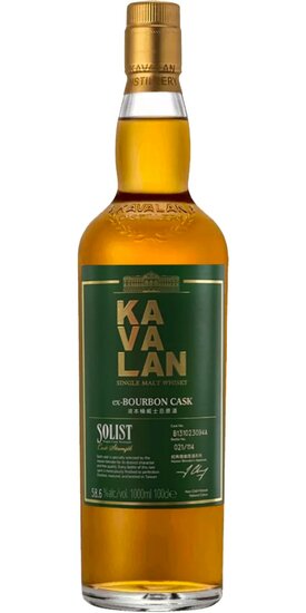 Kavalan Solist  58.6 % ex-Bourbon Cask 