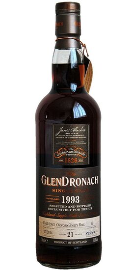 Glendronach 21Y 1993 Single Cask 58.8%